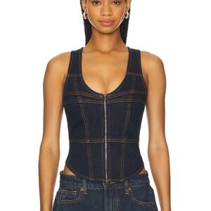 Lioness Top in Indigo